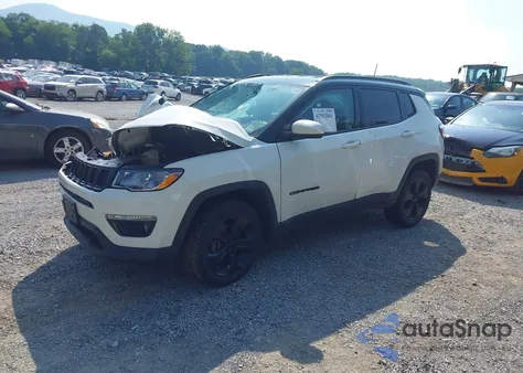 2021 Jeep Compass Altitude 4X4 z USA, uszkodzony, nr VIN 3C4NJDBB3MT509680